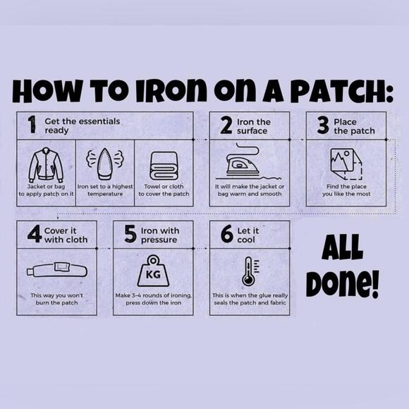 Bluey Iron On Patch, Muffin As Gladys Granny Mobile, 2.6” Cute Patches - Picture 5 of 5